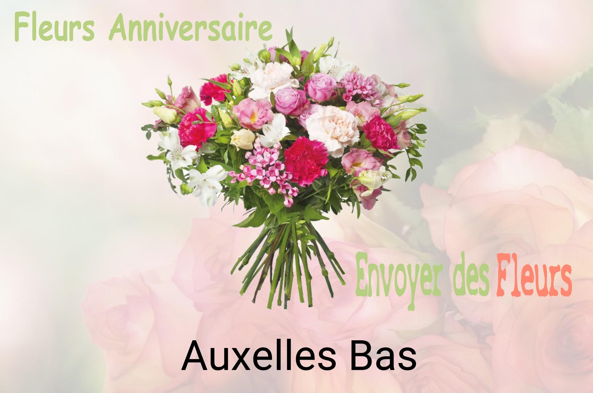 Bouquet de fleurs d’anniversaire livré à Auxelles-Bas